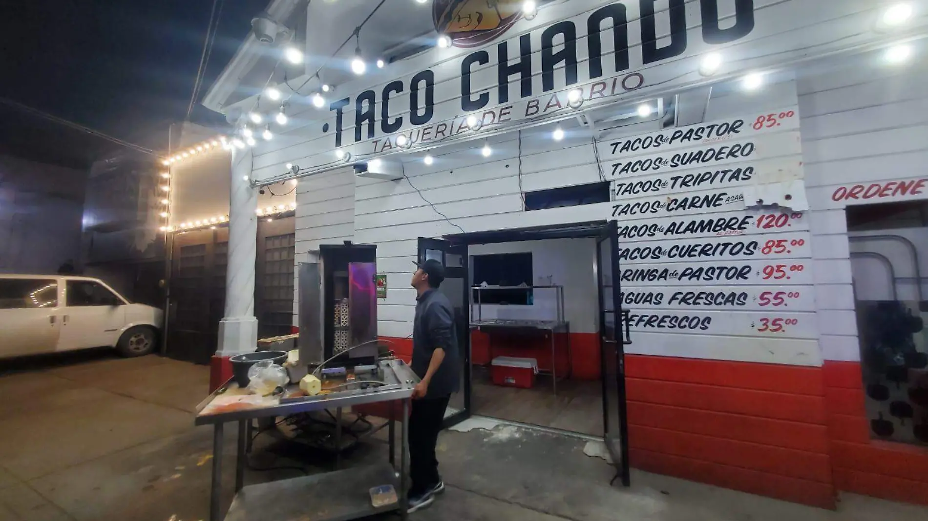 Taqueria clausurada